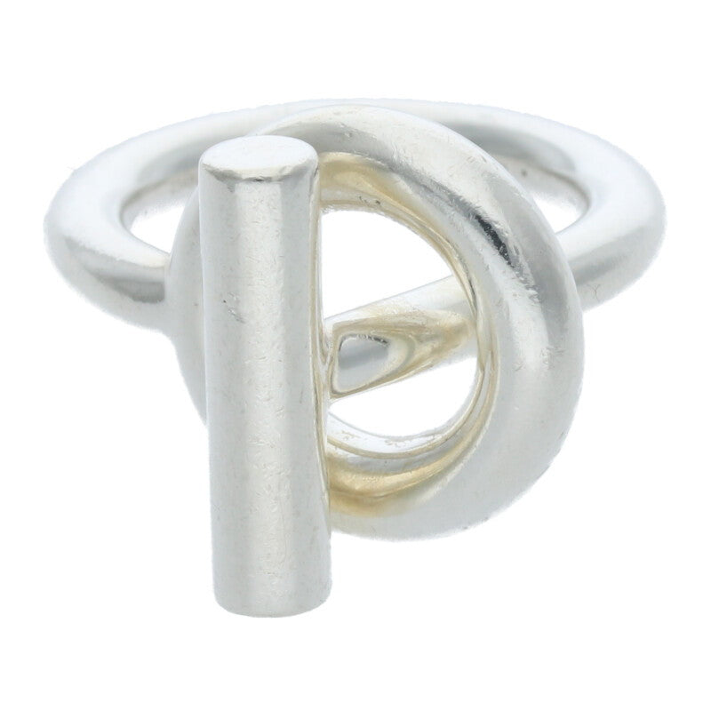 HERMES Echappée MM Croisette Sterling Silver Size ONE SIZE