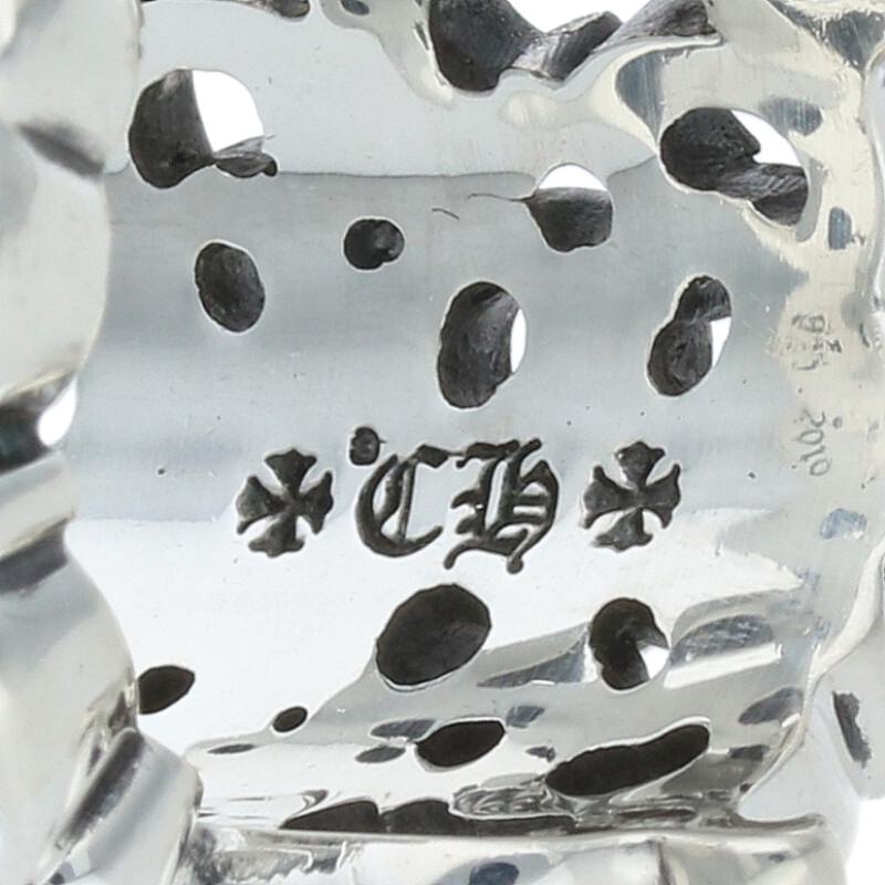 Chrome Hearts Butterfly Wrap Silver Ring Size JP 9