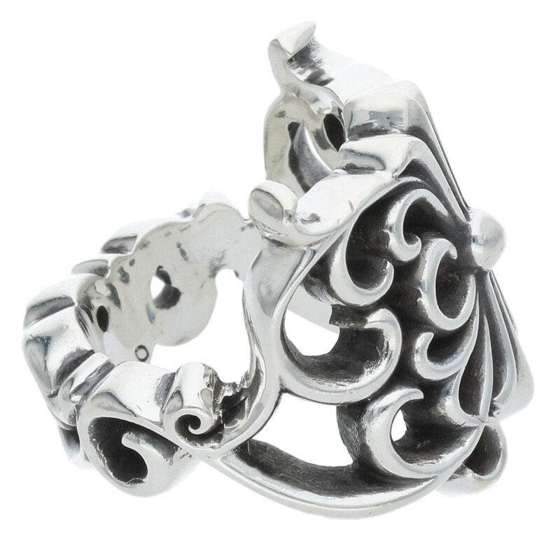 Chrome Hearts Butterfly Wrap Silver Ring Size JP 9