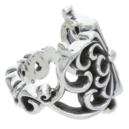 Chrome Hearts Butterfly Wrap Silver Ring Size JP 9