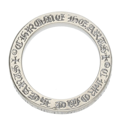 Chrome Hearts 18K 3mm Spacer White Gold Ring Size US 6