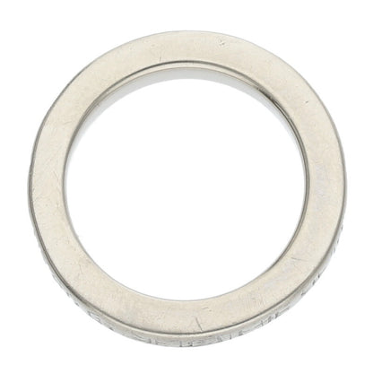 Chrome Hearts 18K 3mm Spacer White Gold Ring Size US 6