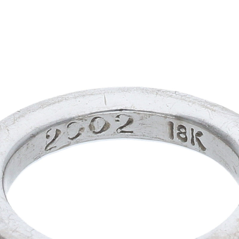Chrome Hearts 18K NTFL White Gold Ring Size US 3
