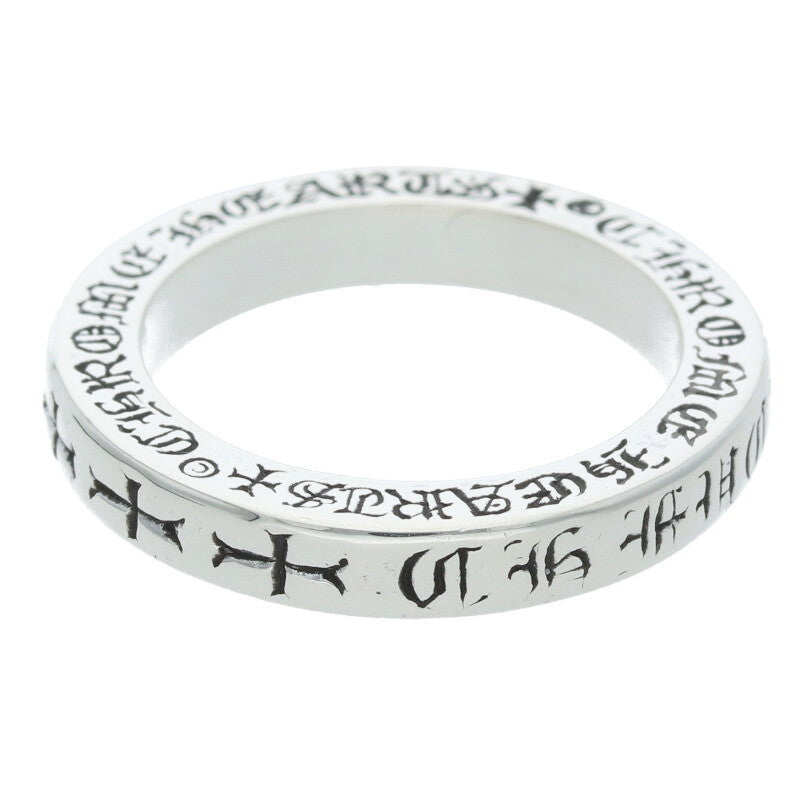 Chrome Hearts 3mm Spacer FUCKYOU Silver Ring Size ONE SIZE