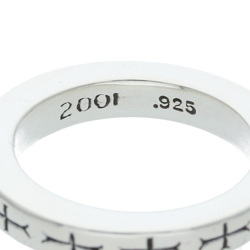 Chrome Hearts 3mm Spacer FUCKYOU Silver Ring Size ONE SIZE