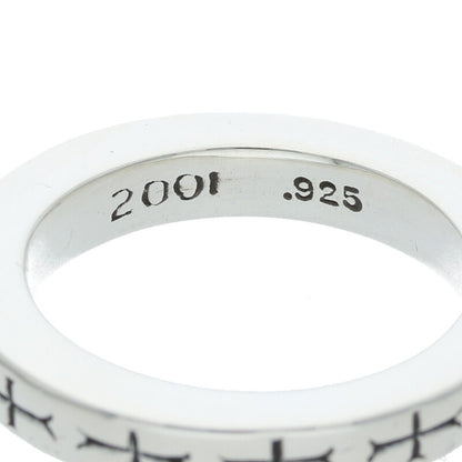 Chrome Hearts 3mm Spacer FUCKYOU Silver Ring Size ONE SIZE