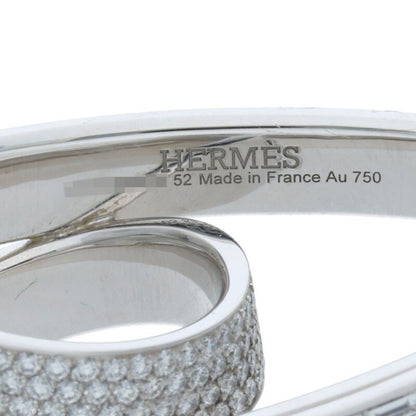 HERMES Kelly Gavroche Double 18K WG Diamond Size ONE SIZE