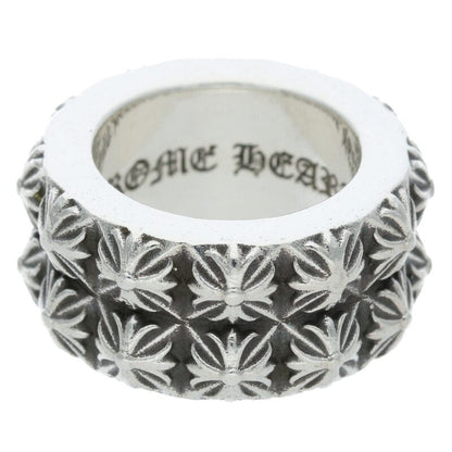 Chrome Hearts Pete Punk Double Row Silver Ring Size ONE SIZE