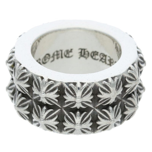 Chrome Hearts Pete Punk Double Row Silver Ring Size ONE SIZE