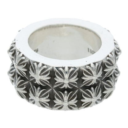 Chrome Hearts Pete Punk Double Row Silver Ring Size ONE SIZE