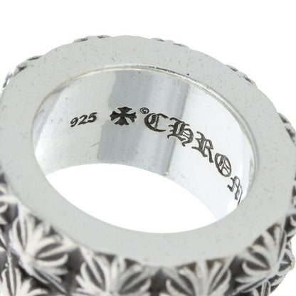 Chrome Hearts Pete Punk Double Row Silver Ring Size ONE SIZE
