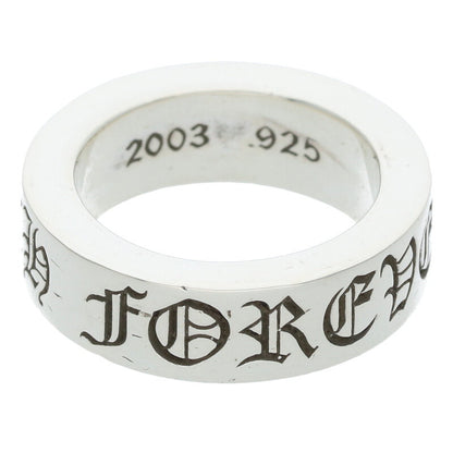 Chrome Hearts 6mm Spacer Forever Silver Ring Size ONE SIZE