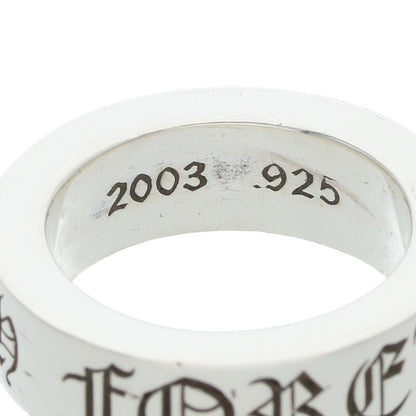 Chrome Hearts 6mm Spacer Forever Silver Ring Size ONE SIZE