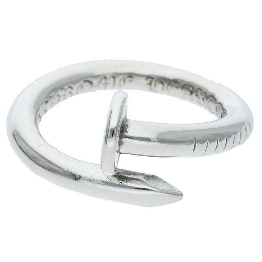 Chrome Hearts Nail Flat Silver Ring Size ONE SIZE