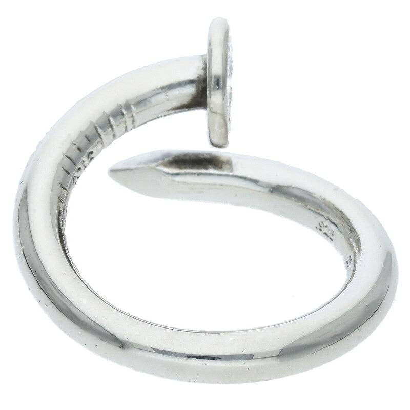 Chrome Hearts Nail Flat Silver Ring Size ONE SIZE