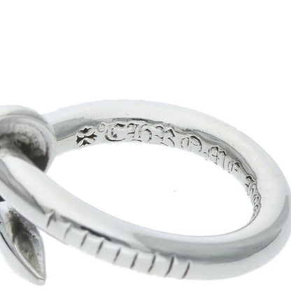 Chrome Hearts Nail Flat Silver Ring Size ONE SIZE