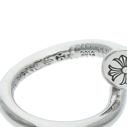 Chrome Hearts Nail Flat Silver Ring Size ONE SIZE
