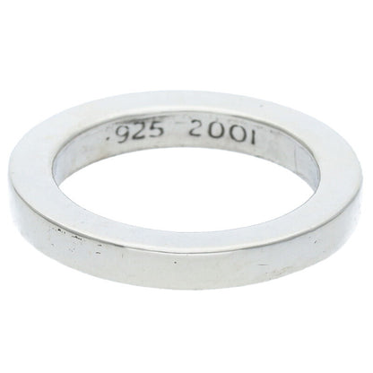 Chrome Hearts 3mm Spacer Plain Silver Ring Size ONE SIZE
