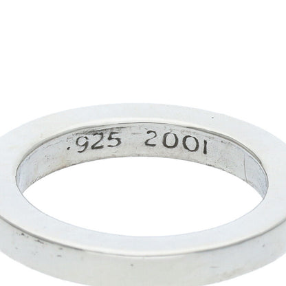 Chrome Hearts 3mm Spacer Plain Silver Ring Size ONE SIZE