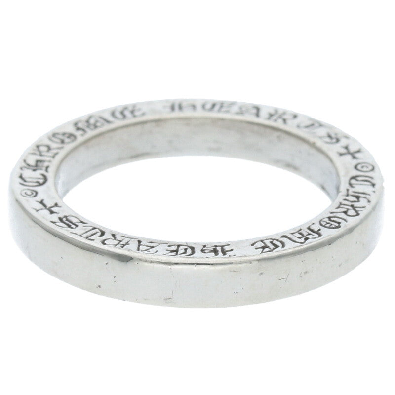 Chrome Hearts 3mm Spacer Plain Silver Ring Size ONE SIZE