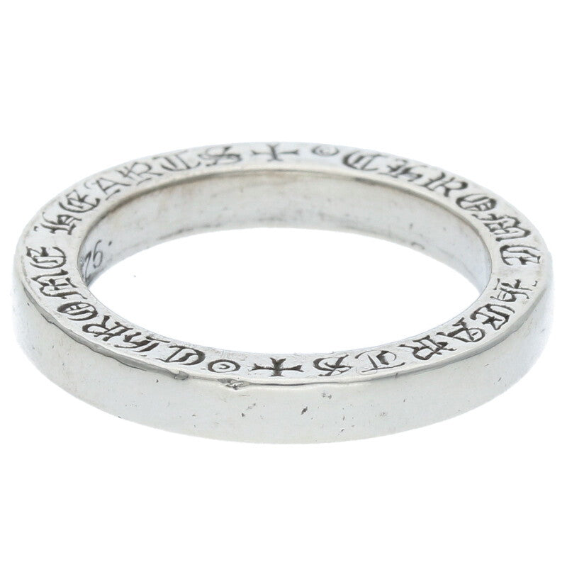 Chrome Hearts 3mm Spacer Plain Silver Ring Size ONE SIZE