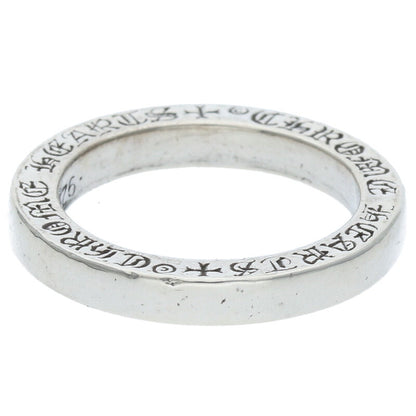 Chrome Hearts 3mm Spacer Plain Silver Ring Size ONE SIZE