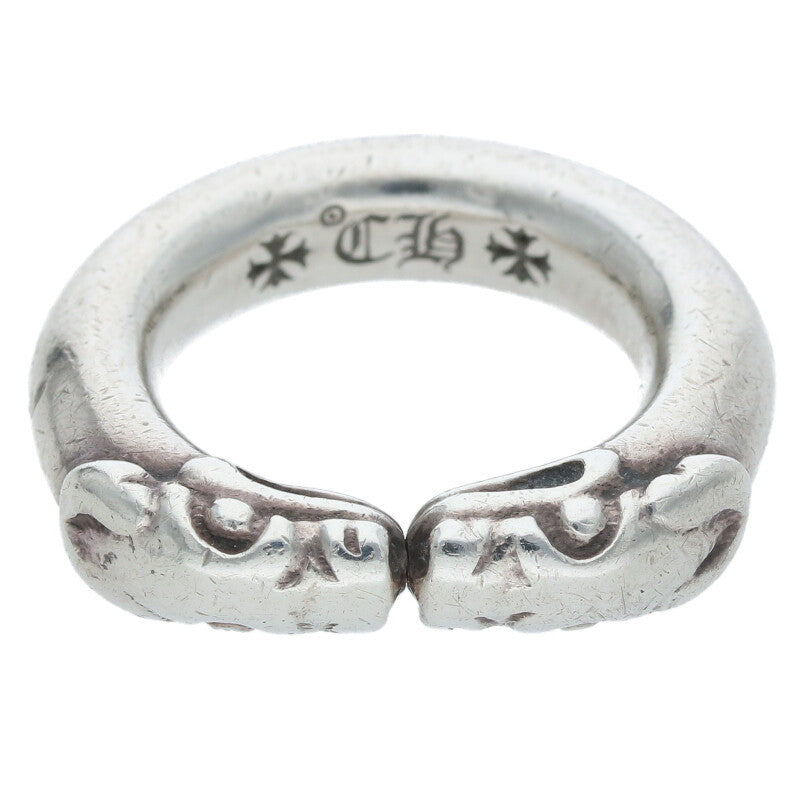 Chrome Hearts Double Dog Silver Ring Size US 4
