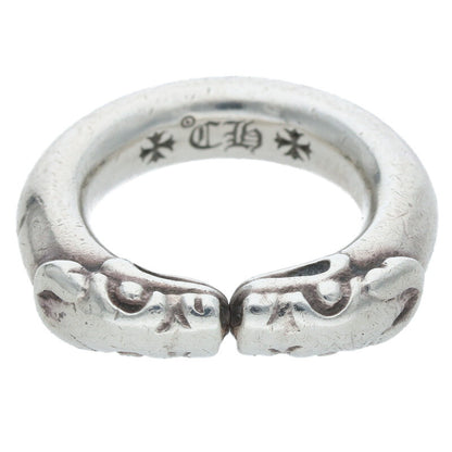Chrome Hearts Double Dog Silver Ring Size US 4