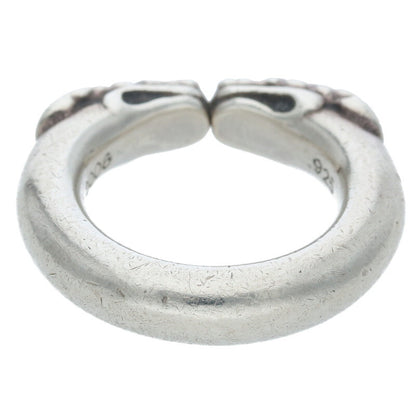 Chrome Hearts Double Dog Silver Ring Size US 4