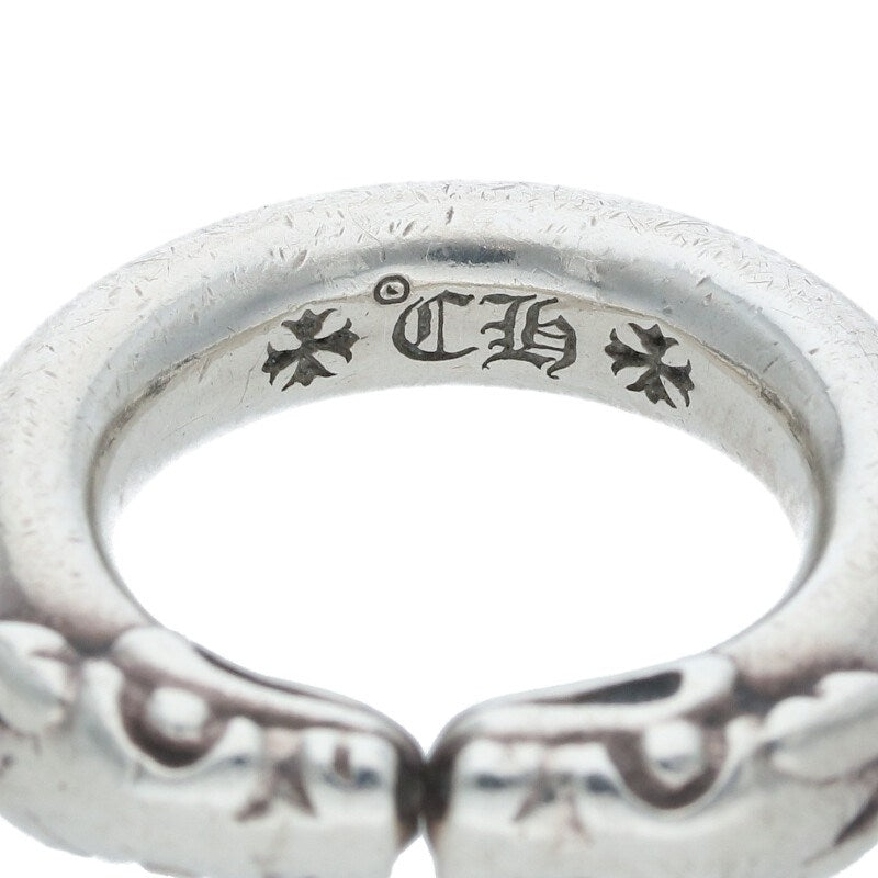 Chrome Hearts Double Dog Silver Ring Size US 4