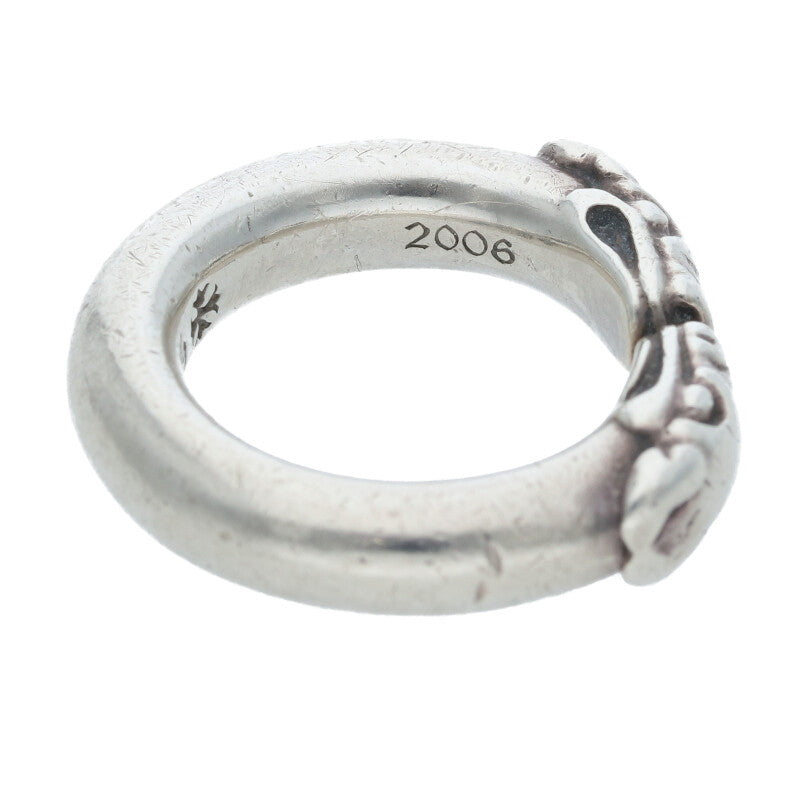 Chrome Hearts Double Dog Silver Ring Size US 4