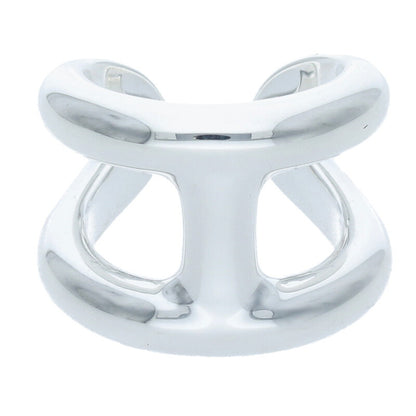 HERMES Osmose GM 925 Sterling Silver Ring Size ONE SIZE