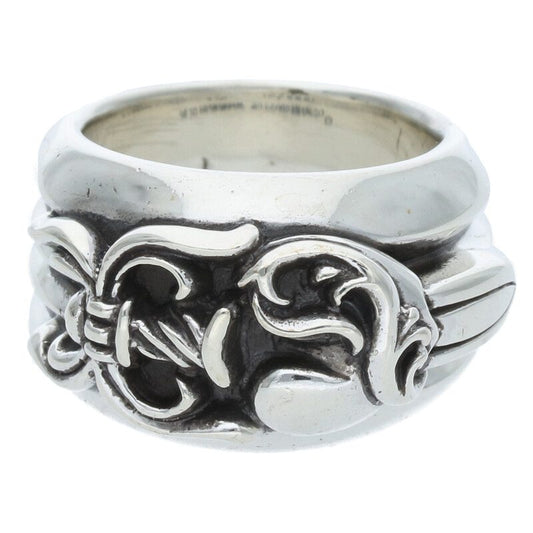 Chrome Hearts Dagger Heart Silver Ring Size ONE SIZE