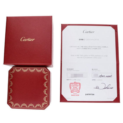 Cartier Juste Un Clou 18K WG Half Diamond Ring Size ONE SIZE