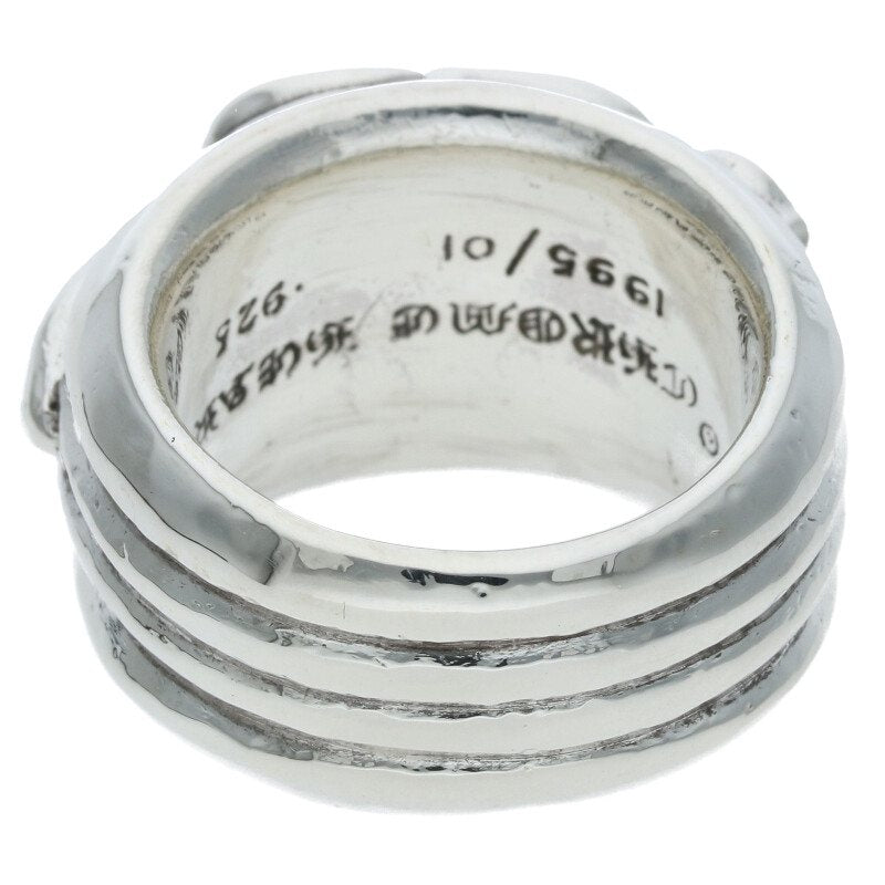 Chrome Hearts Dagger Heart Silver Ring Size ONE SIZE