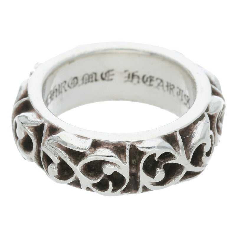 Chrome Hearts Eternity Vine Band Silver Ring Size ONE SIZE