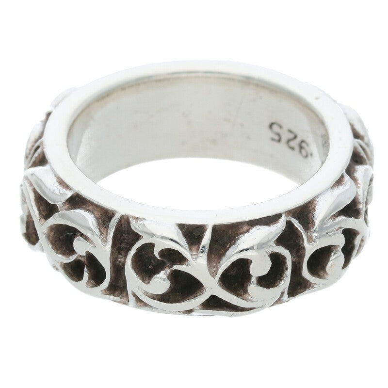 Chrome Hearts Eternity Vine Band Silver Ring Size ONE SIZE