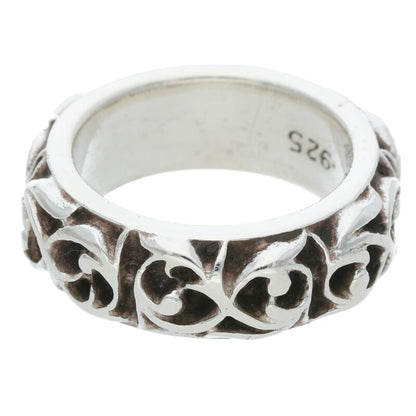 Chrome Hearts Eternity Vine Band Silver Ring Size ONE SIZE