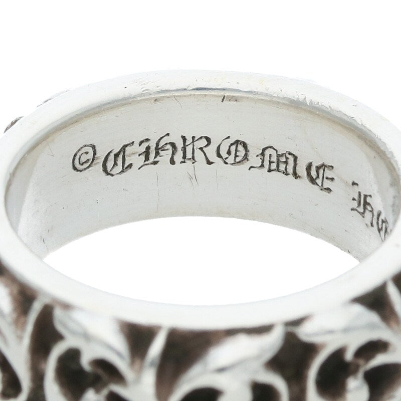 Chrome Hearts Eternity Vine Band Silver Ring Size ONE SIZE