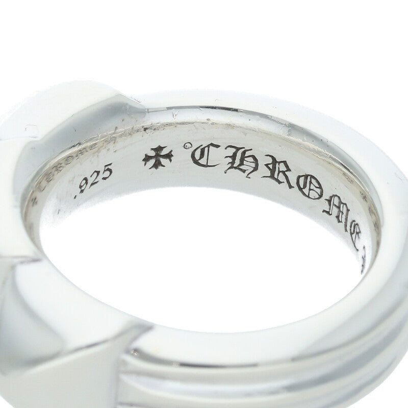 Chrome Hearts Waxed Punk Silver Ring Size US 7