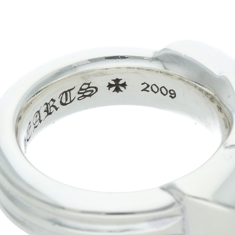 Chrome Hearts Waxed Punk Silver Ring Size US 7