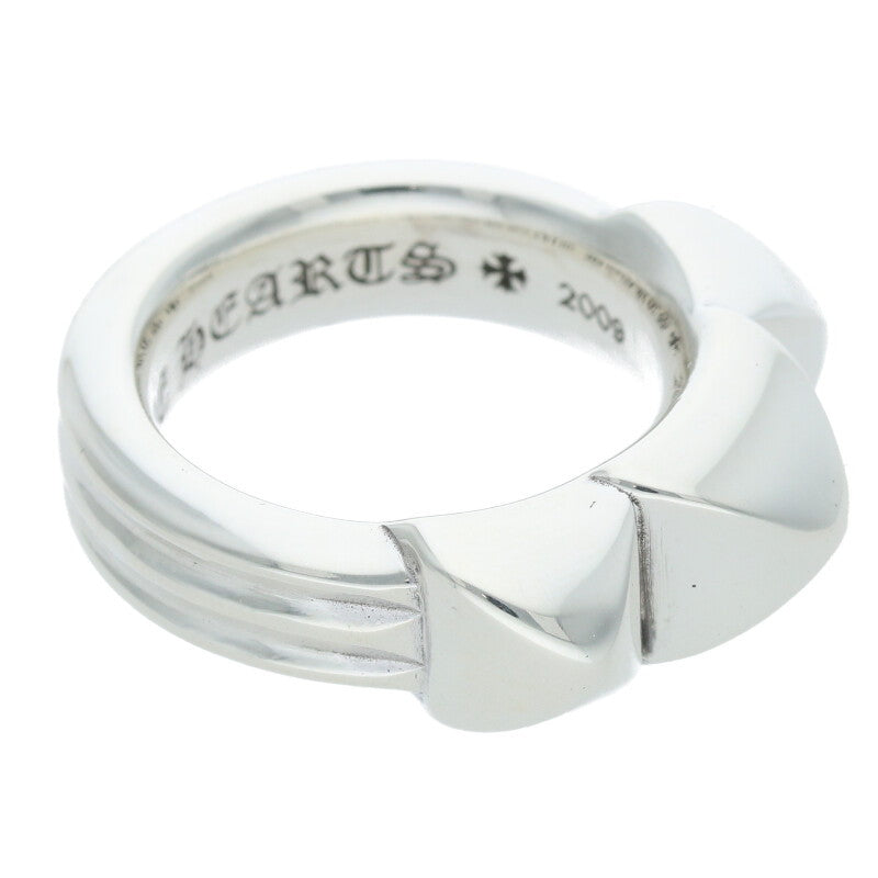 Chrome Hearts Waxed Punk Silver Ring Size US 7