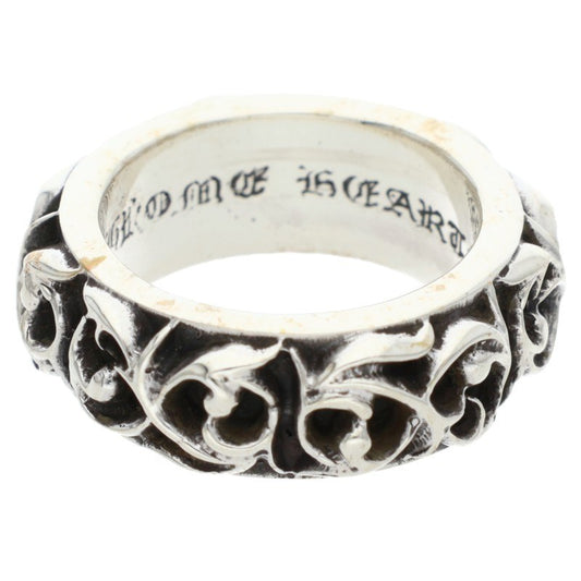 Chrome Hearts Eternity Vine Band Silver Ring Size ONE SIZE