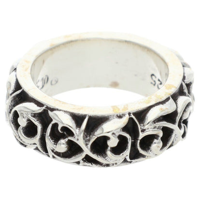 Chrome Hearts Eternity Vine Band Silver Ring Size US 5.5