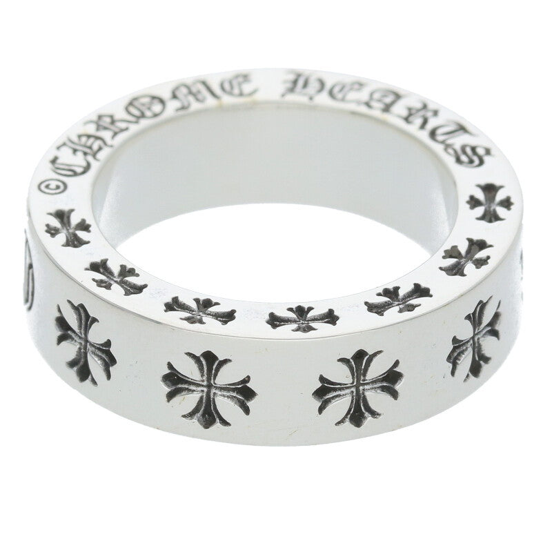 Chrome Hearts 6mm Spacer Forever Silver Ring Size US 4.5