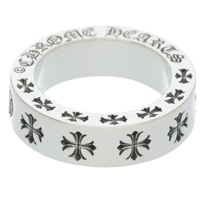 Chrome Hearts 6mm Spacer Forever Silver Ring Size US 4.5