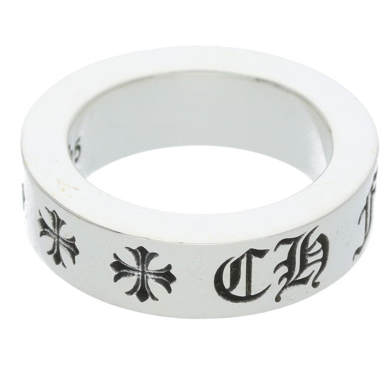 Chrome Hearts 6mm Spacer Forever Silver Ring Size US 4.5