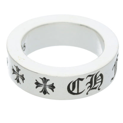 Chrome Hearts 6mm Spacer Forever Silver Ring Size US 4.5