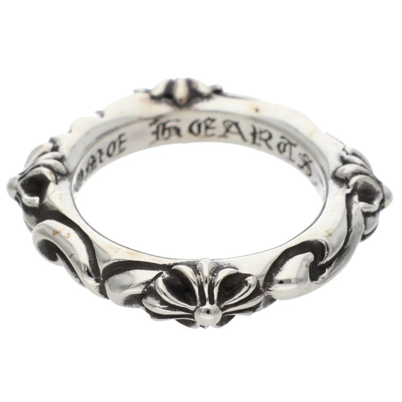 Chrome Hearts SBT BAND Sterling Silver Ring Size ONE SIZE