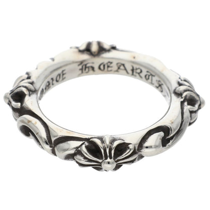Chrome Hearts SBT BAND Sterling Silver Ring Size ONE SIZE